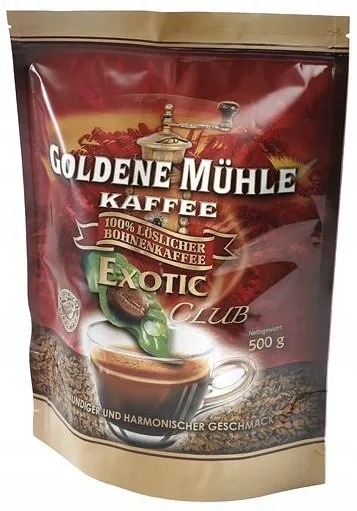 Levně Káva Rozpustná Goldene Muhle Kaffee Exotic Club 500 g sáček