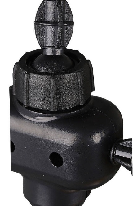 STATYW MIKROFONOWY Z UCHWYTEM NA SMARTFON+OŚWIETLE Model statyw biurkowy R-123