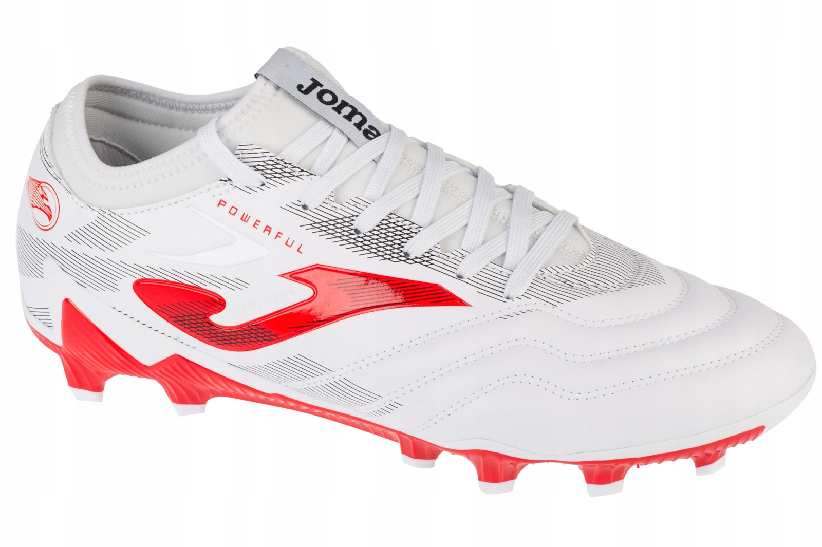 Joma Powerful 2502 Fg (42,5) Pánské zátky, bílá barva