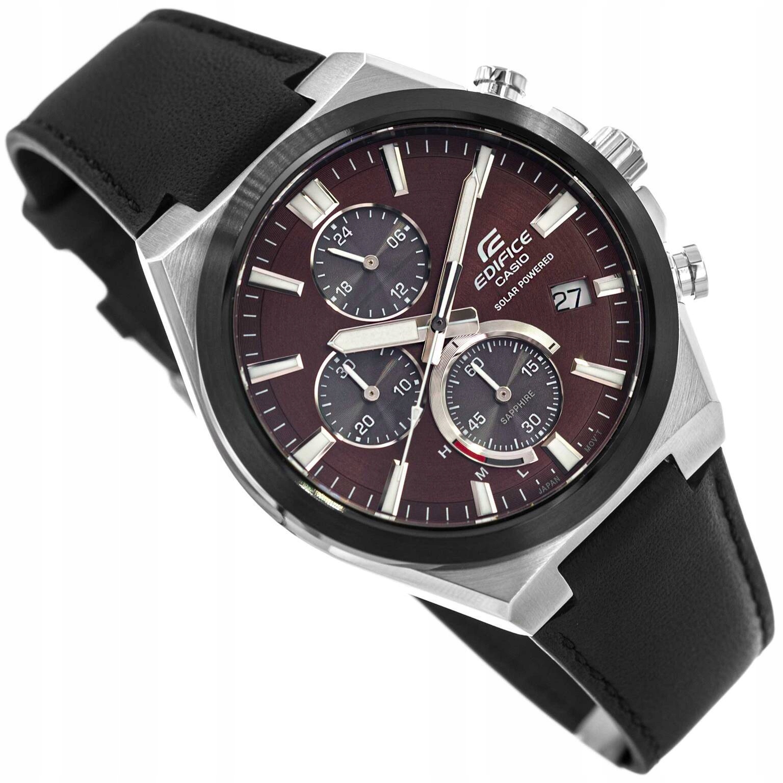 Pánské hodinky Casio EFS-S630BL-5AVUEF Solární napájení a safírové sklíčko