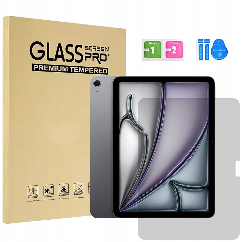 Szkło STRADO hartowane 9H 2.5D do APPLE iPad Air 11 Gen 6 7 2024 2025 M2 M3