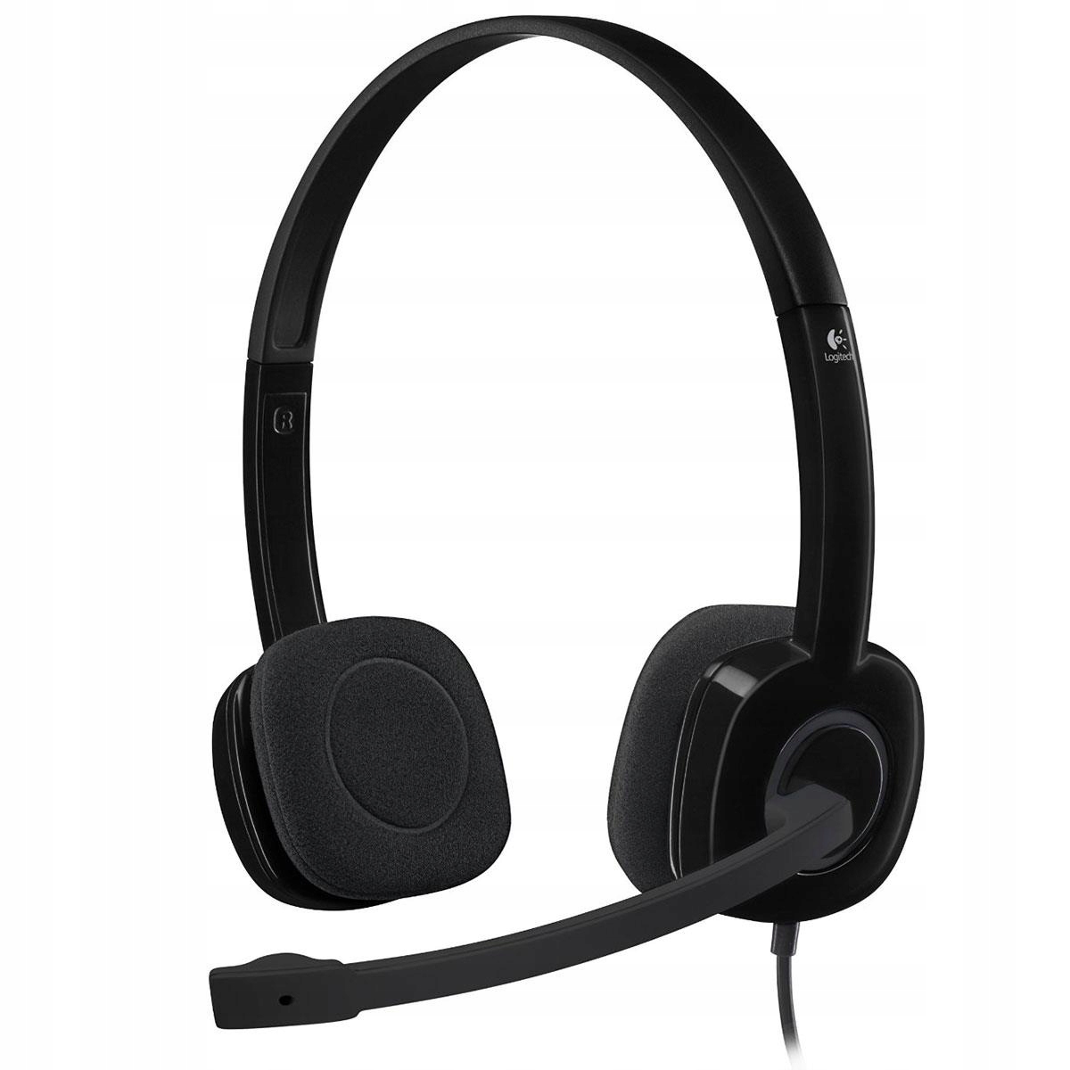 Fülre helyezhető fejhallgató Logitech H151 Fejhallgató 3.5 mm-es mikrofonnal