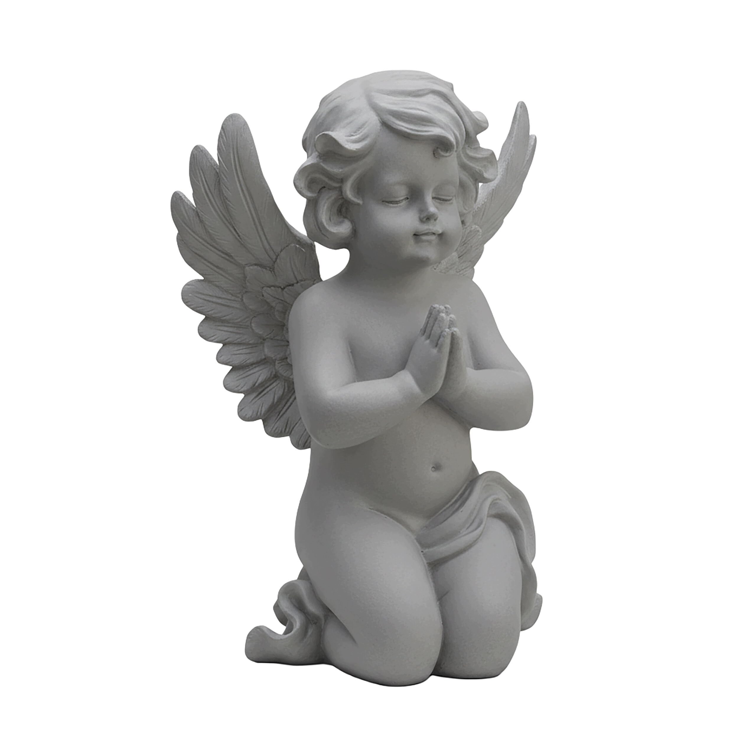 Anděl Na Hrob Náhrobní Figurka 36 CM Odolná Vůči Mrazu Uv Šedá