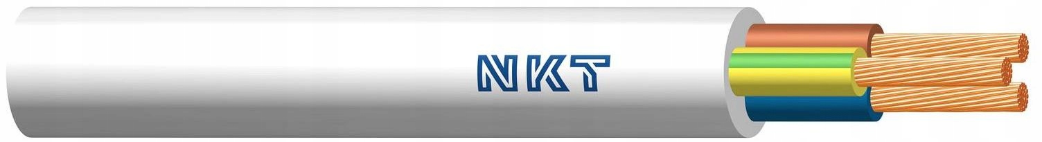 Elektrický kábel ohybný H05VV-F Owy 3x2,5mm2 300/500V Nkt 100 m