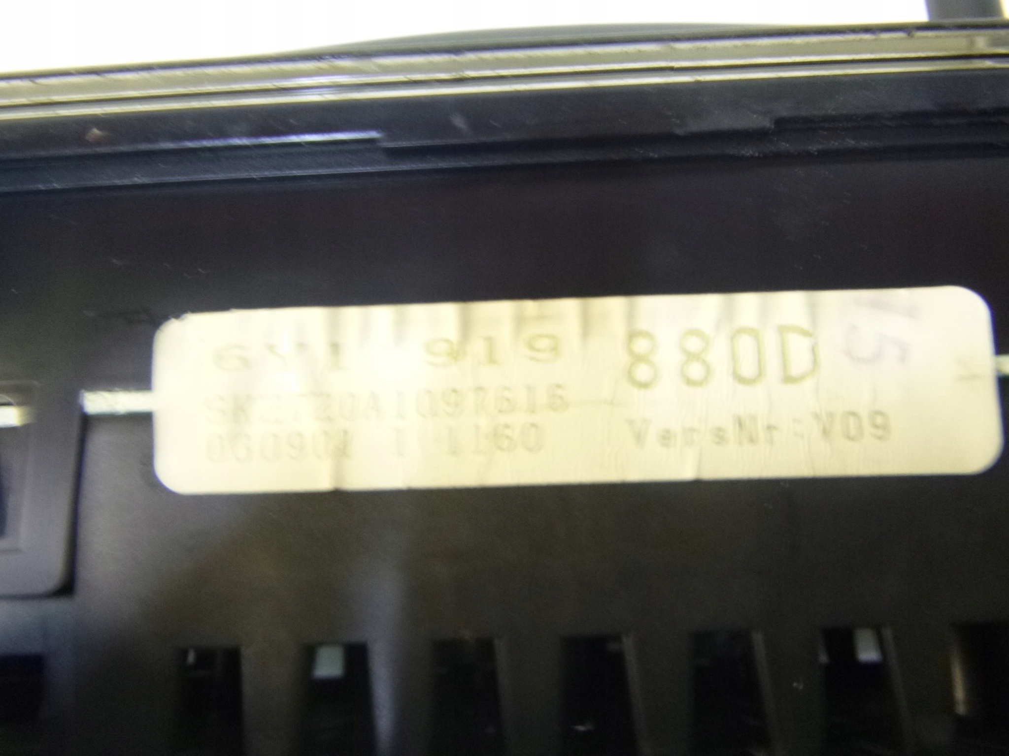 running board startowy computer Skoda Fabia 1.9 TDI 2001