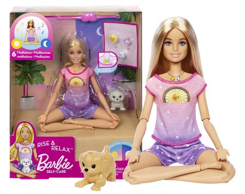 

Lalka Barbie Medytacja z pieskiem