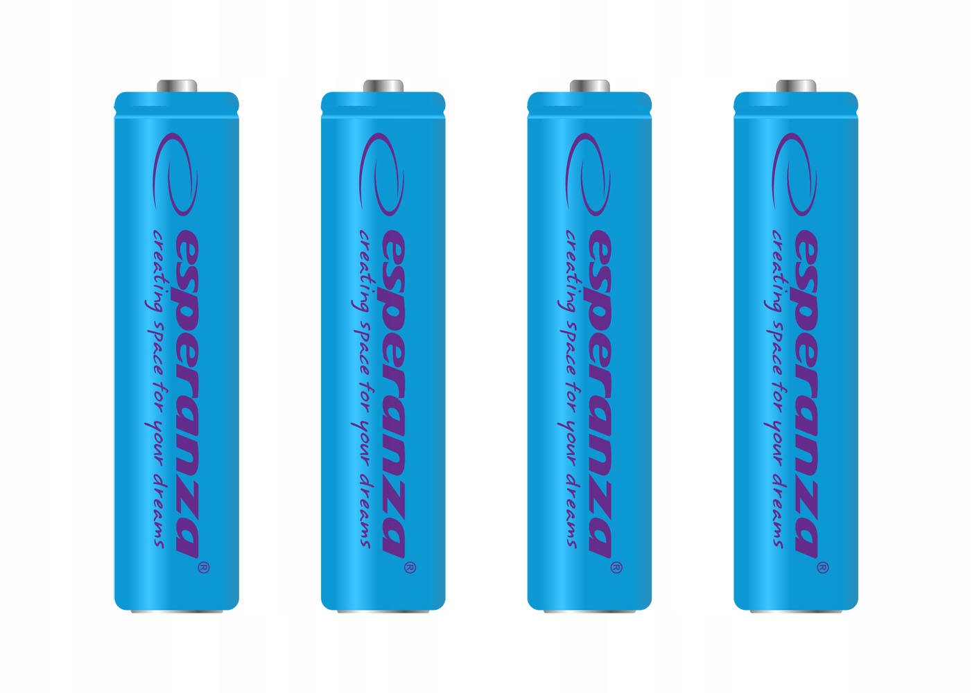 Akumulatorek AAA Esperanza NiMH 1000 mAh 4 szt.