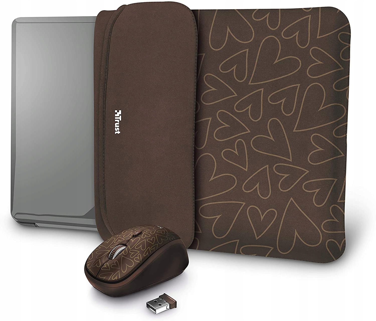 Pouzdro Notebook 15,6" Bezdrátová Myš Myš
