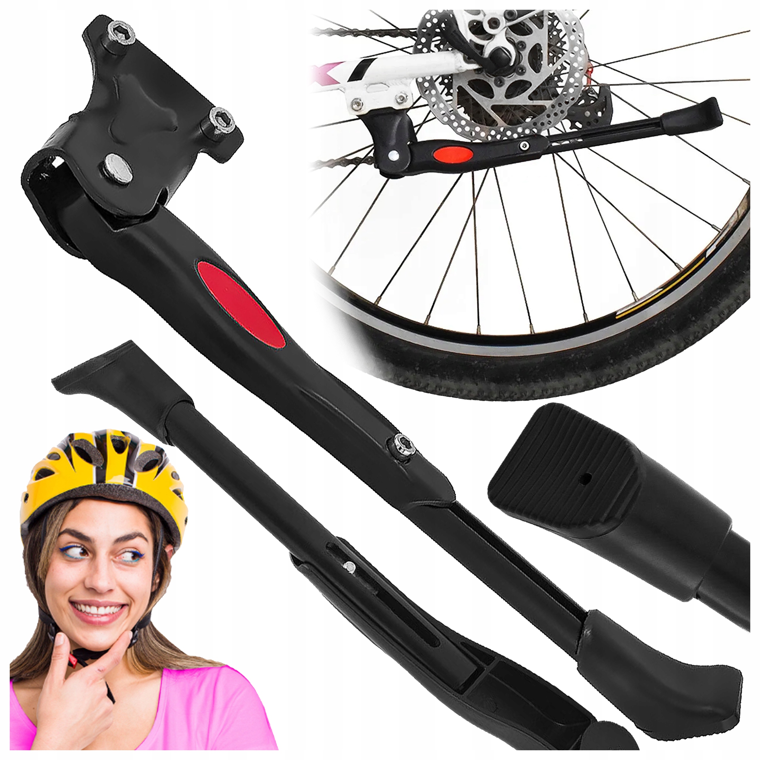 

Stopka Nóżka Rowerowa Boczna Regulowana Aluminiowa