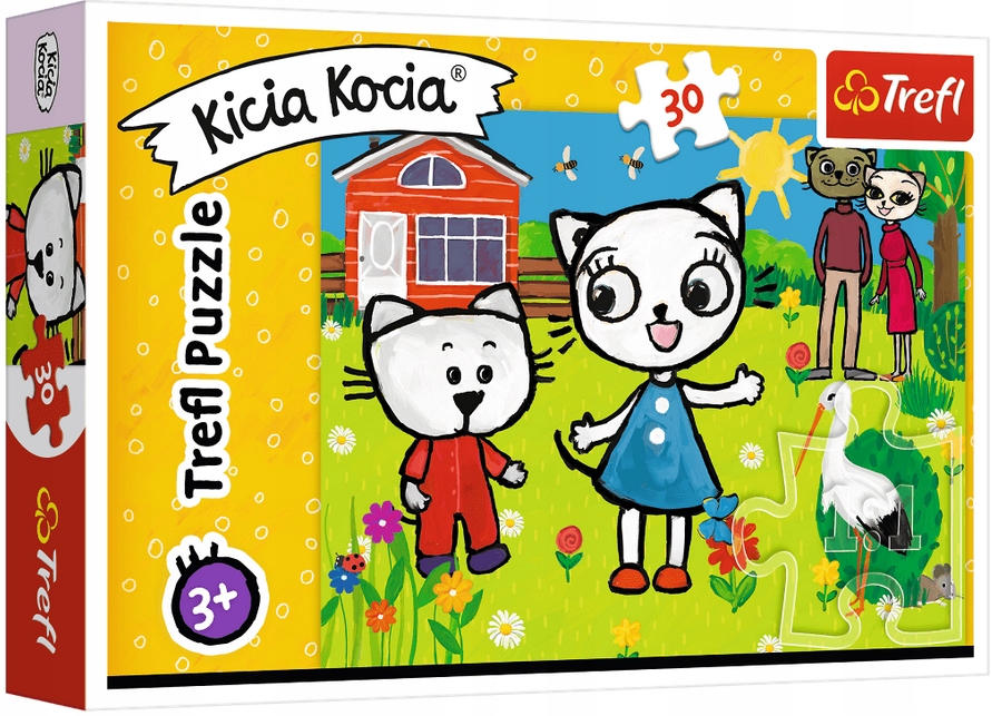 

Kicia Kocia Puzzle 30 Elementów Przygody 3+