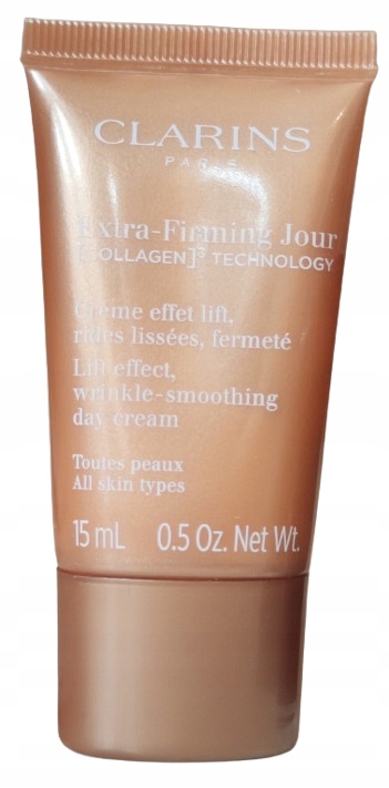 Clarins Extra-firming Collagen zpevňující denní krém na obličej 15 ml