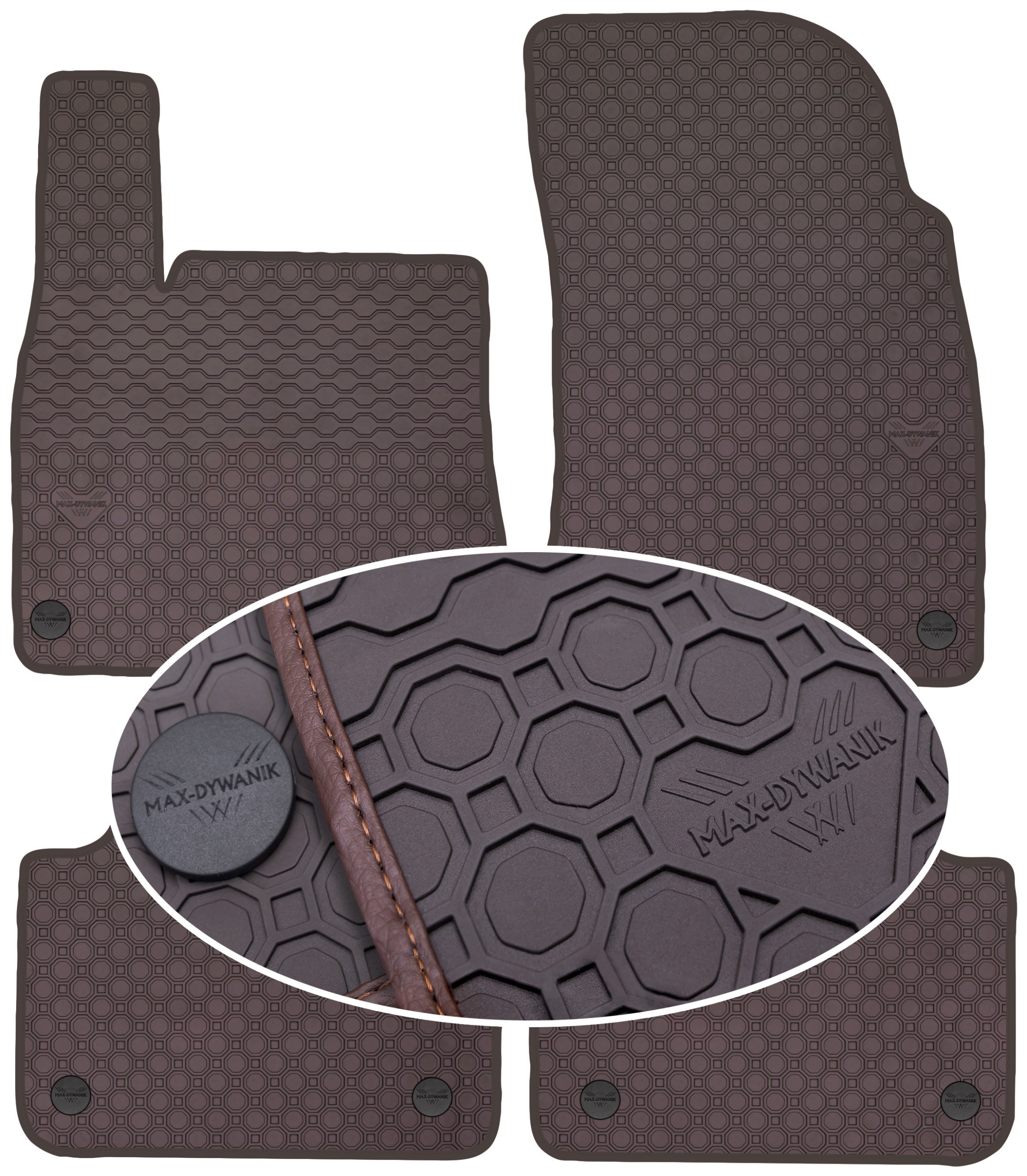 Porsche Cayenne III 2018 Bronzové koberčeky