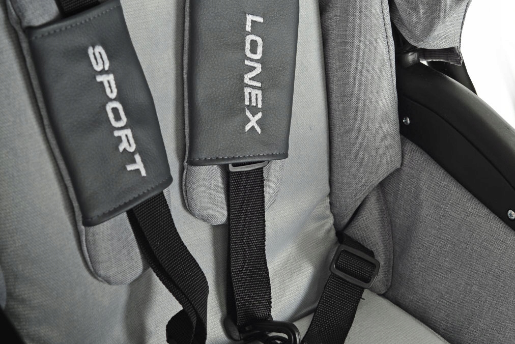 Lonex Sport wózek spacerowy zielony Rodzaj kół Żelowe