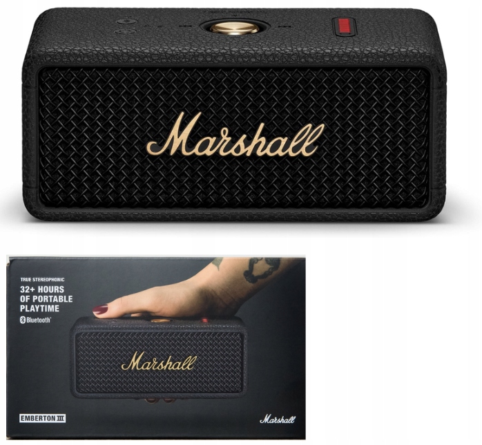 Marshall Emberton III – 32h Mocy, Wodoodporny, Styl Nie Do Zdarcia!