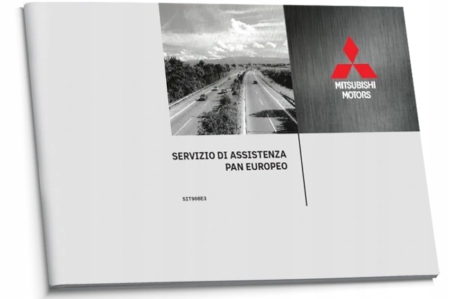 Mitsubishi Italská servisní kniha 6 modelů