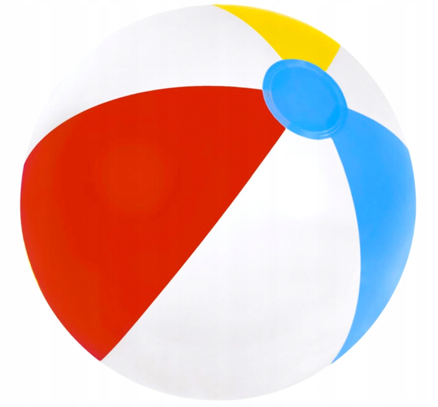 DMUCHANA SUPER PIŁKA PLAŻOWA 51CM MEGA KOLOROWA !