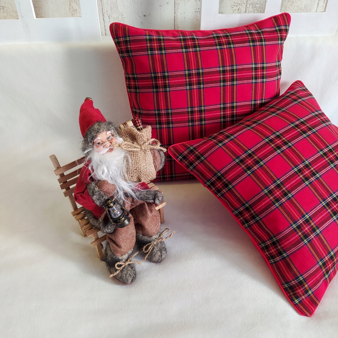 POSZEWKA świąteczna krata kratka 50x50ASTO deco Kod producenta PŚK5050