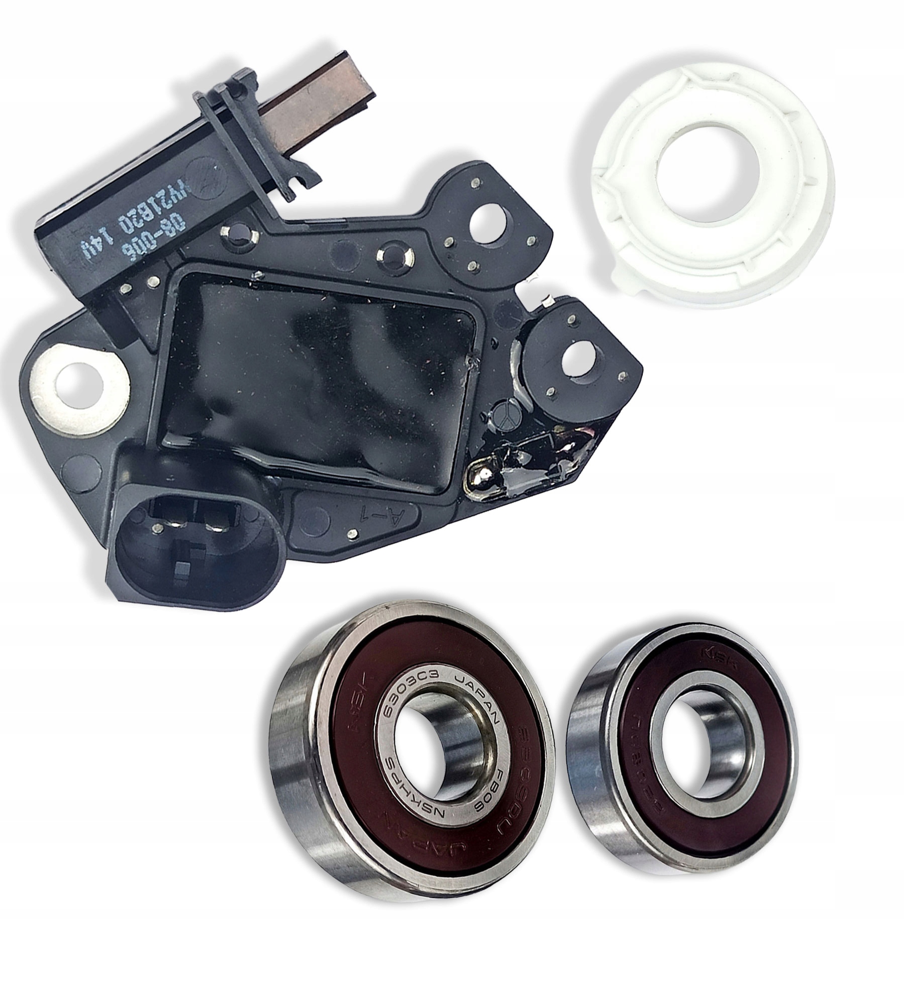 Zestaw naprawczy alternatora Valeo regulator L DFM