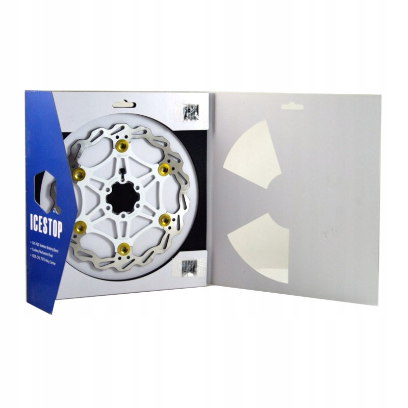 ICESTOP tarcza pływająca BD 180mm BIAŁA Mocowanie 6 śrub (IS)