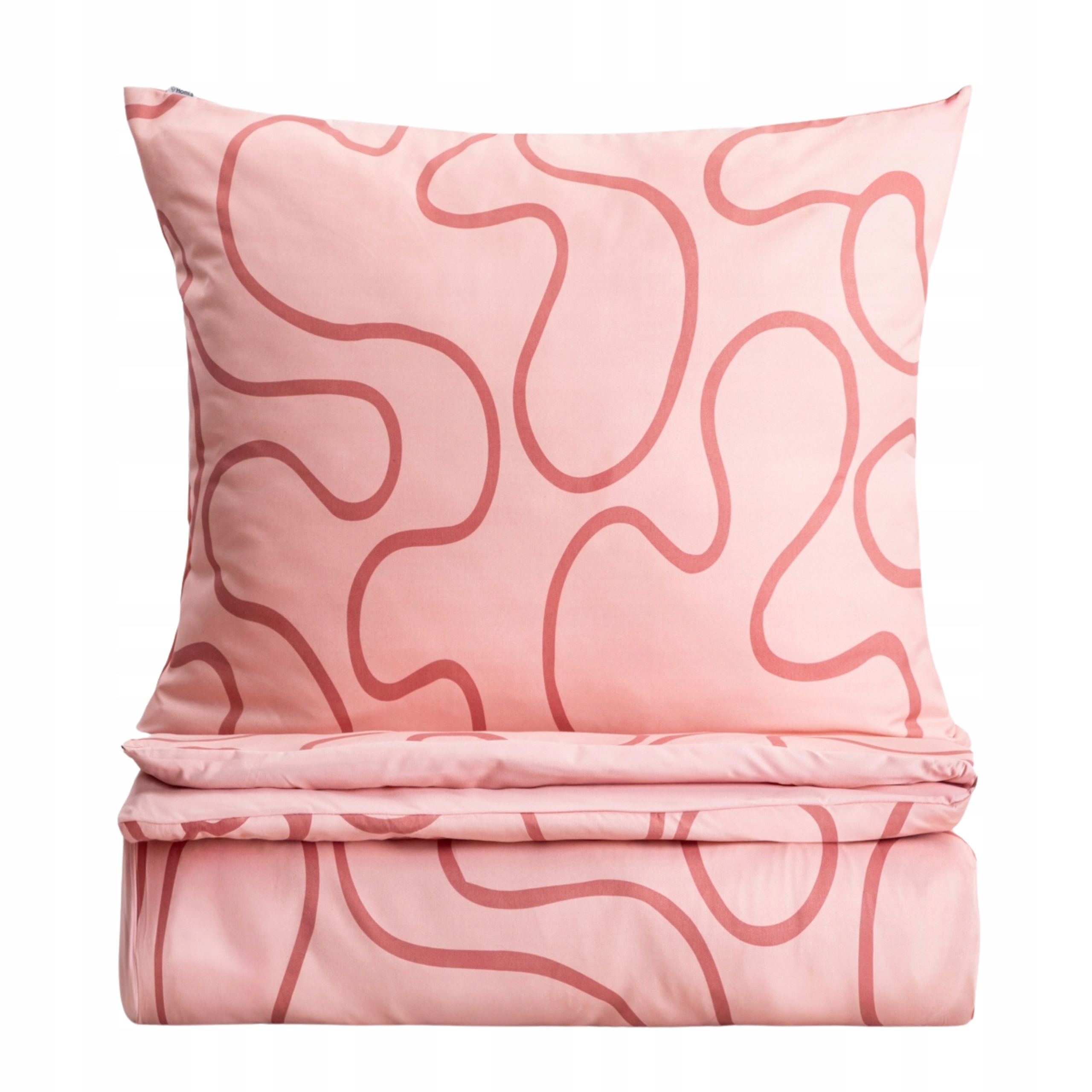 Povlečení Ec Fleur z mikrovlákna růžové 160x200 2*70x80 cm Homla