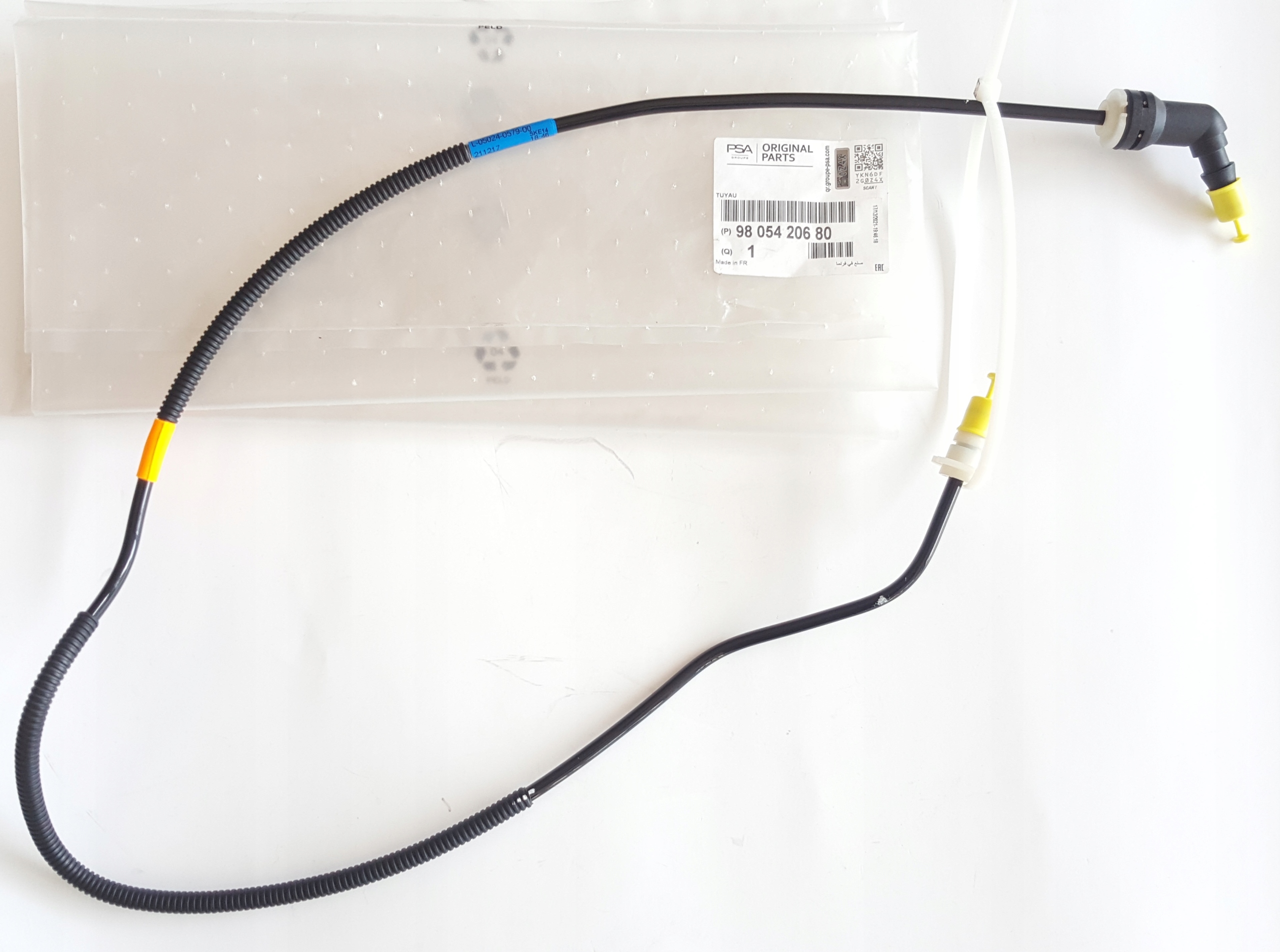 Przewód wysprzęglika sprzęgła Peugeot 508 9805420680 OE nowy