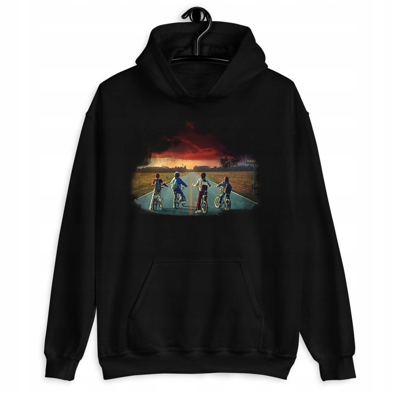 

Bluza Z Kapturem Damska Stranger Things MiX - XL