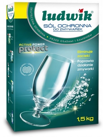 

Sól do zmywarki drobnoziarnista Ludwik 1,5 kg