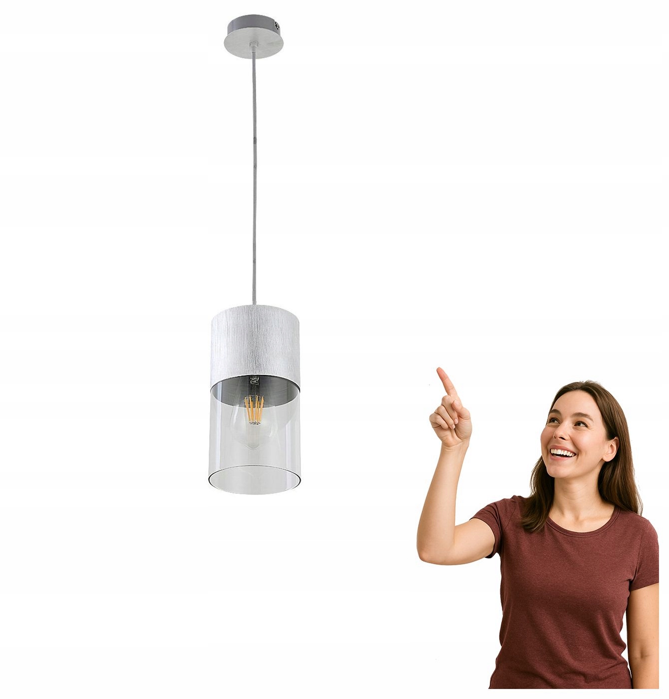 Závěsná lampa Zelkova 3154 Rabalux