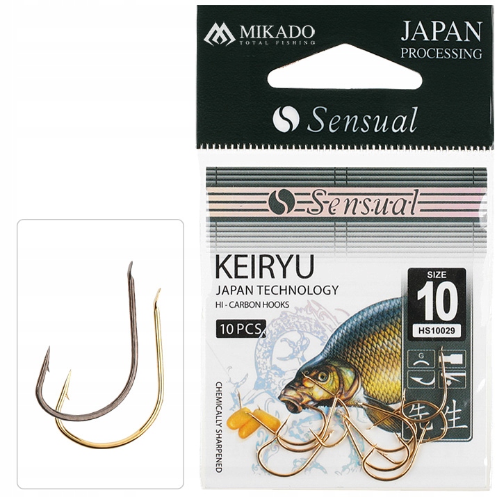 

Haczyki Mikado Sensual Keiryu roz.4 10szt Bn