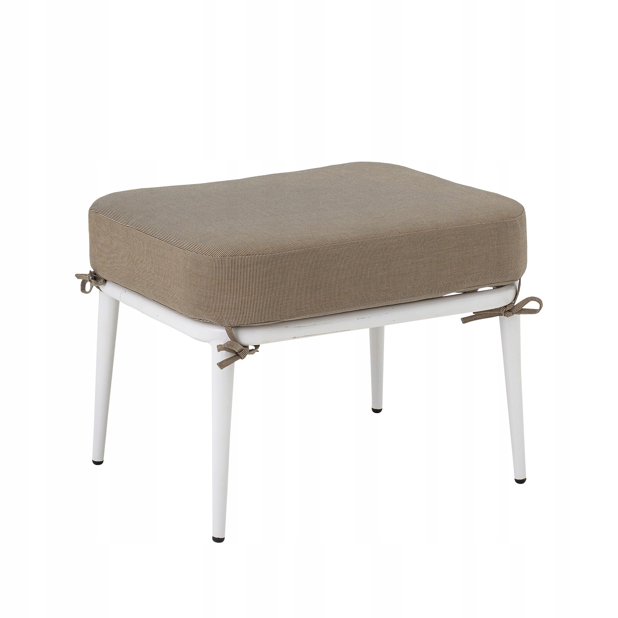 Stołek Cia biały metalowy 50x40x40cm Kod producenta b82050301