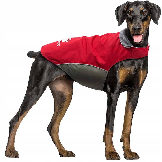 Levně Zimní bunda Ireenuo Červená XL //co3