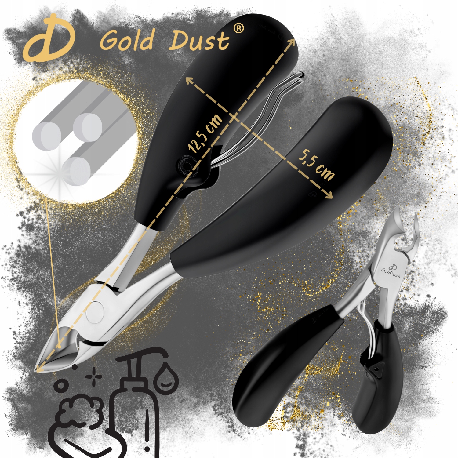 CĘGI CĄŻKI DO WRASTAJĄCYCH GRUBYCH TWARDYCH PAZNOKCI OBCINACZKI OBCINACZ Stan opakowania oryginalne