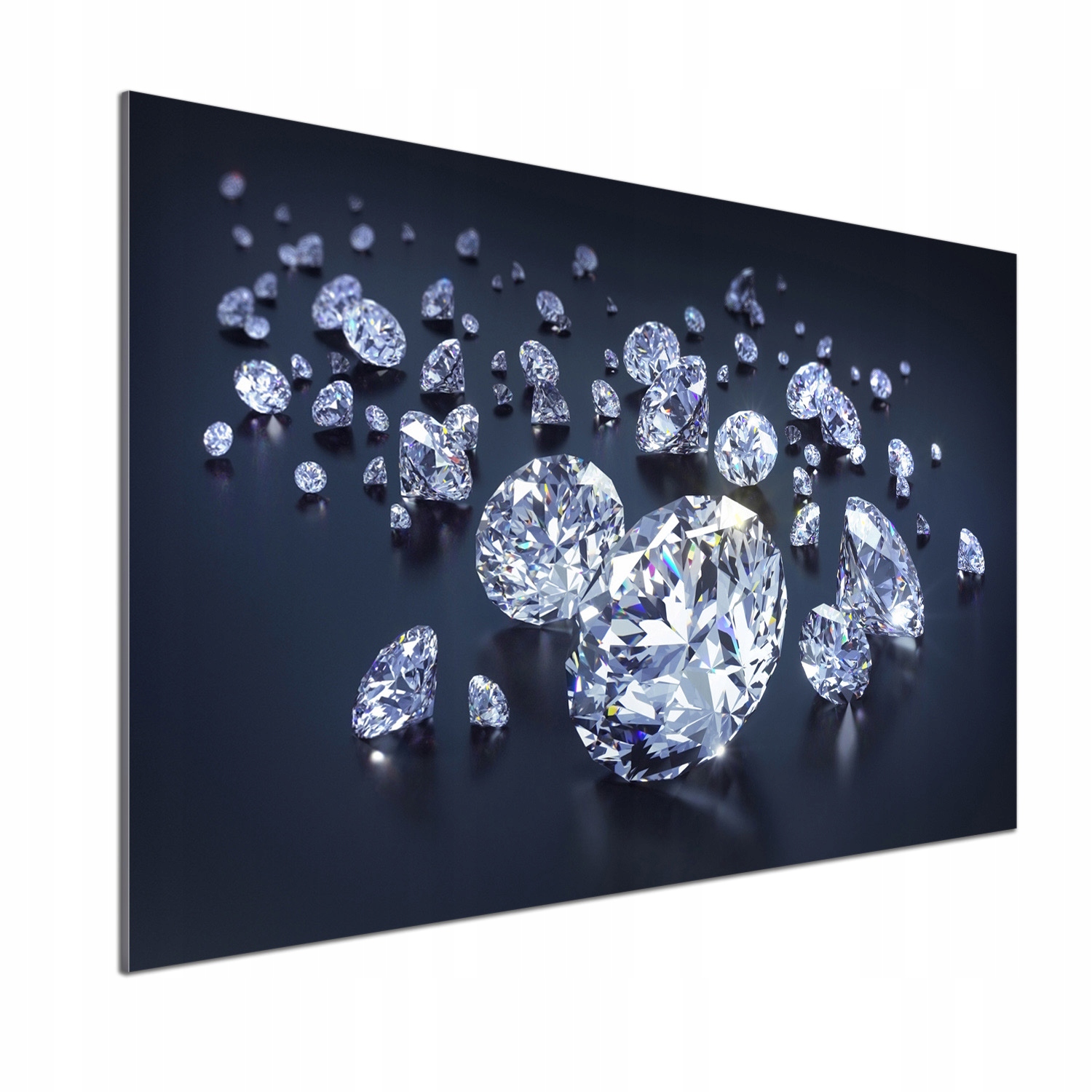 Panel medzi nábytkom v kuchyni Diamanty 100x70 Lepidlo