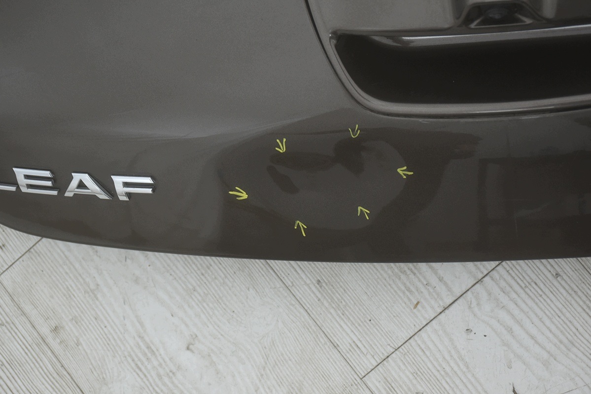 boot doors * rear part NISSAN LEAF KAMERA