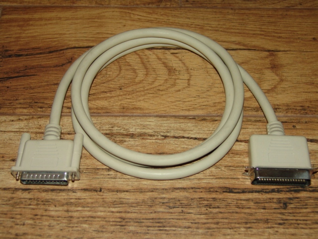 Параллельный кабель LPT для принтера CENTRONICS DB25M!