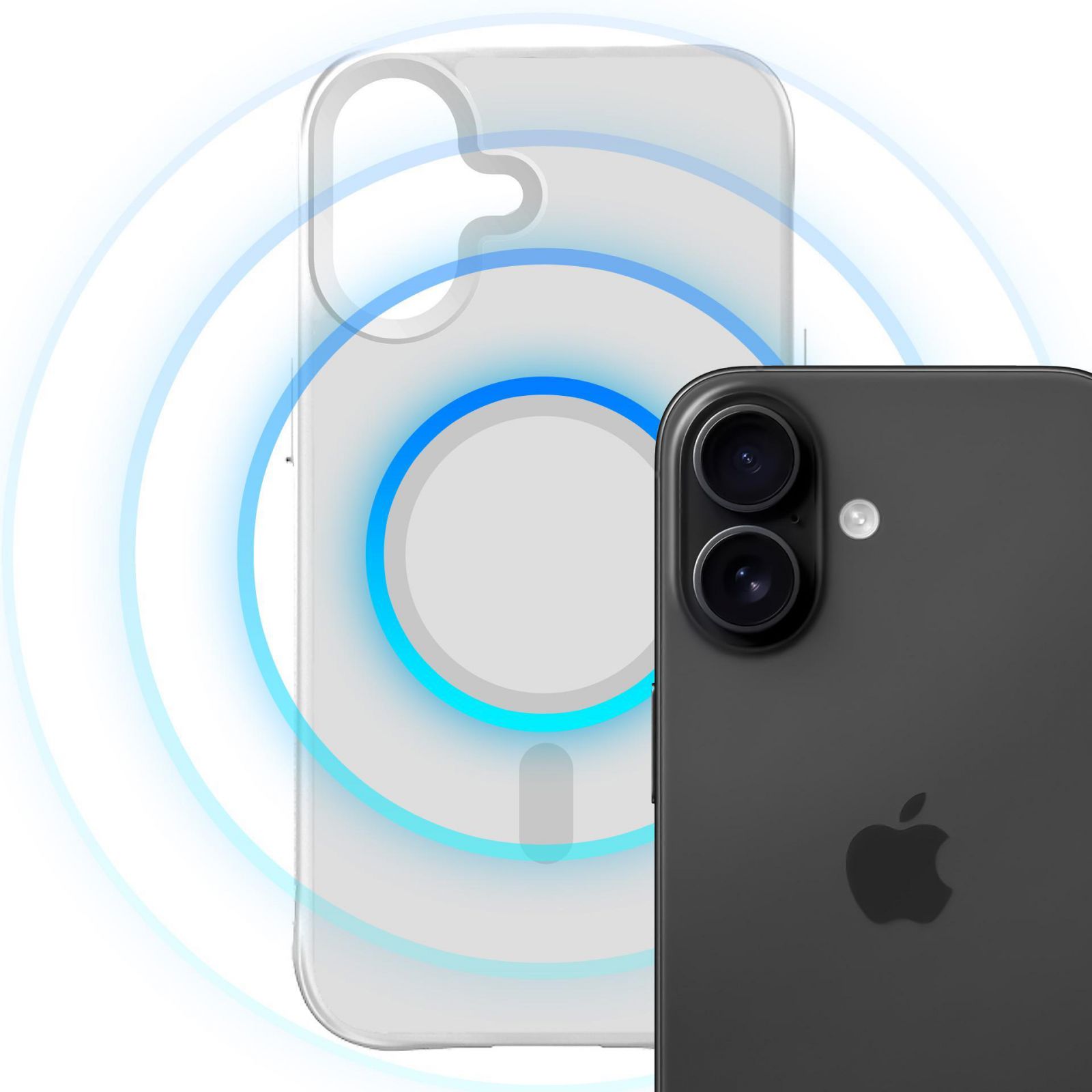 Apple Iphone 17 3MK Smoke Magcase White