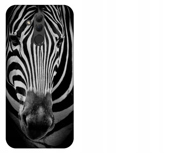 

Etui pokrowiec Huawei Mate 20 Lite Zebra zwierzęta