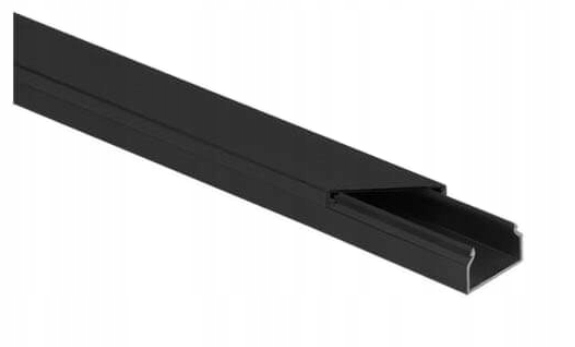 Elektroinštalačná lišta kpl. Čierna Cls 20x14 2 m (balík 10zt.)