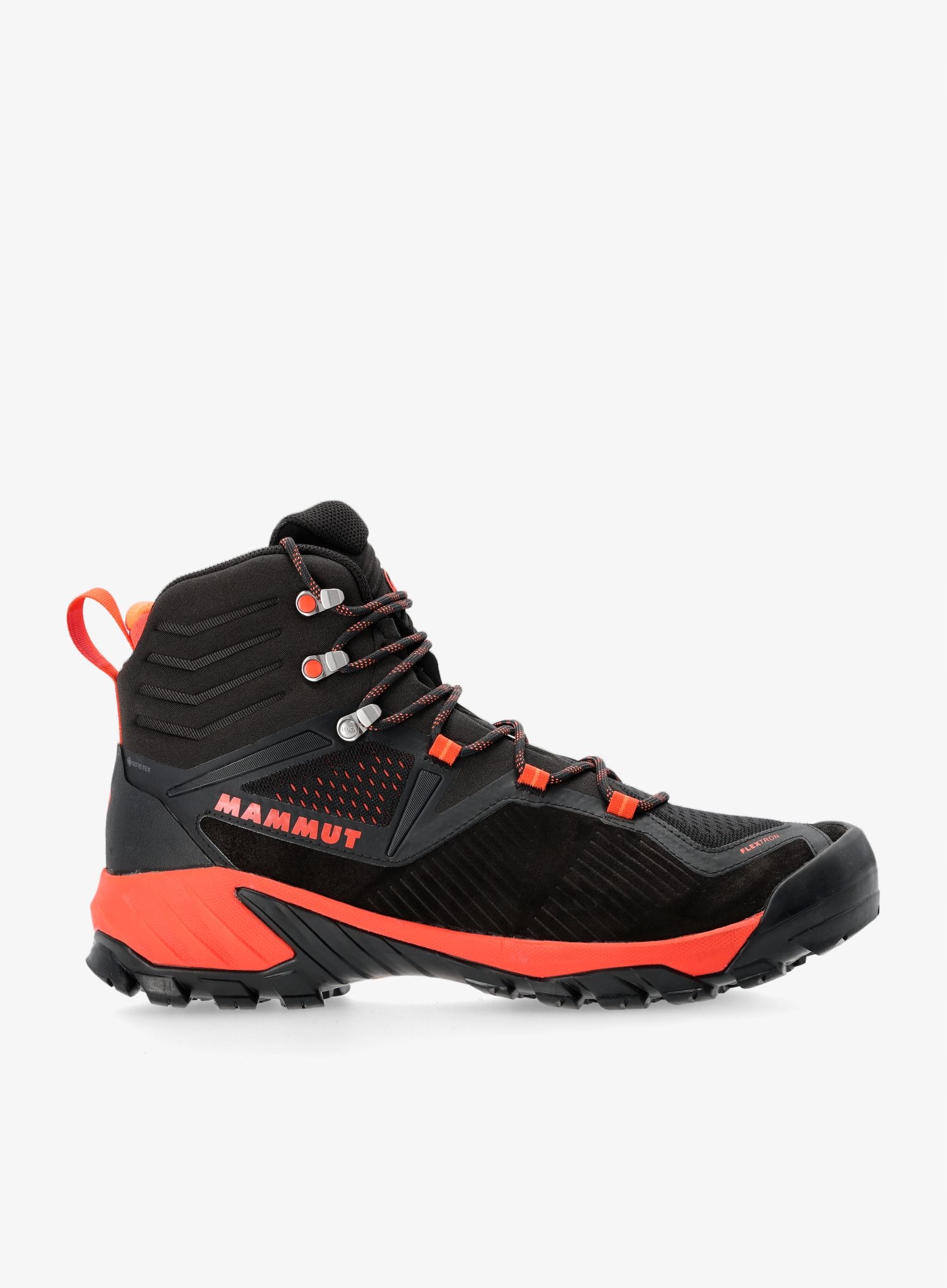 Pánská trekingová obuv Mammut Sapuen High Gtx black/hot red 47 1/3