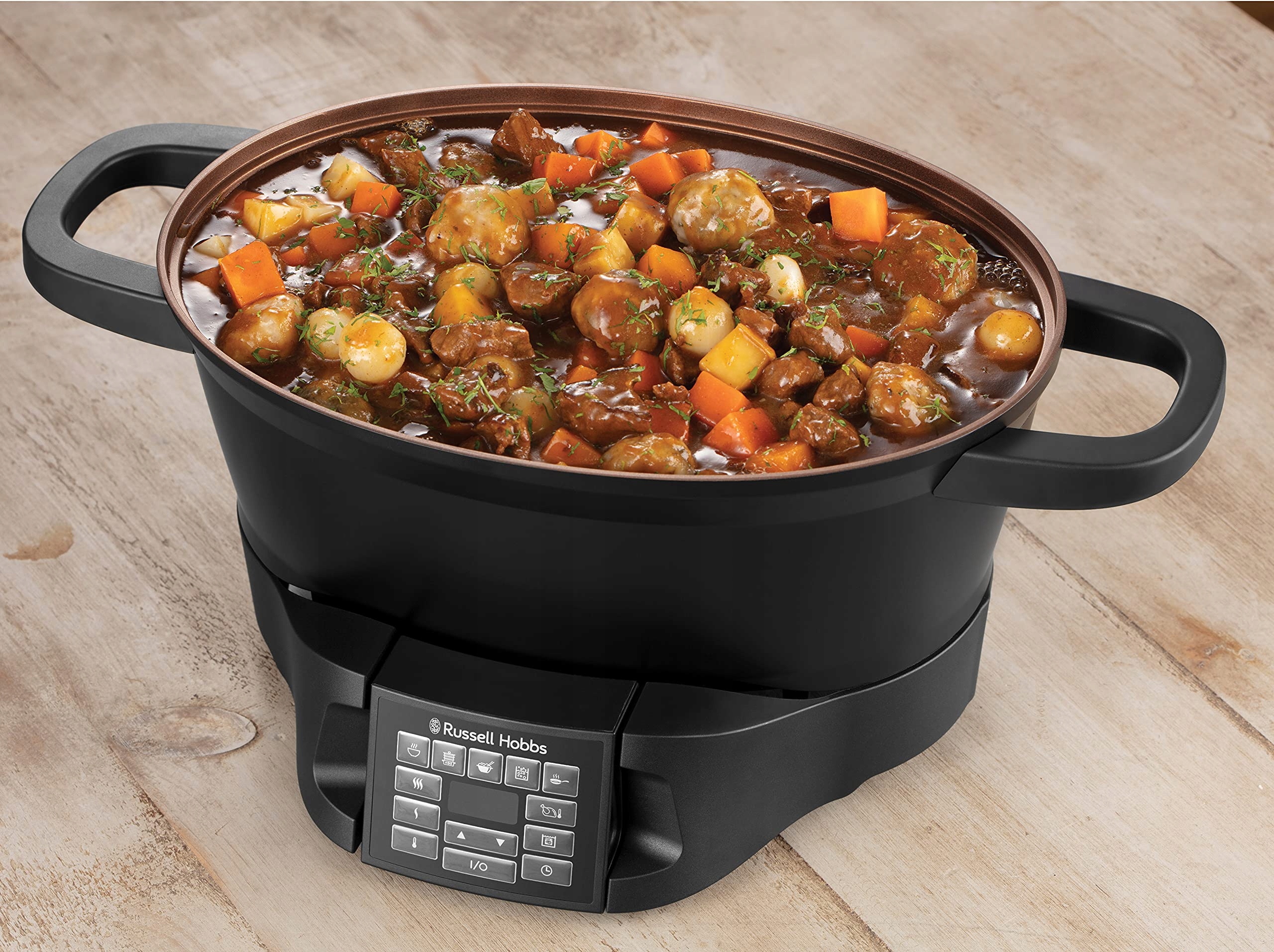 RUSSELL HOBBS Multicooker 6,5L 8 Funkcji Gotowania Wyświetlacz Cyfrowy — miniatura 6