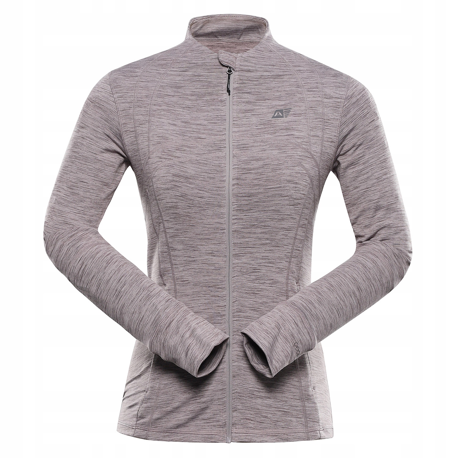 Bluza damska turystyczna Alpine Pro Golla 2 k.brązowy r.L