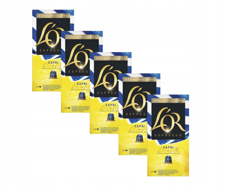 Kapsułki L'or Capri do ekspresu Nespresso 5szt.