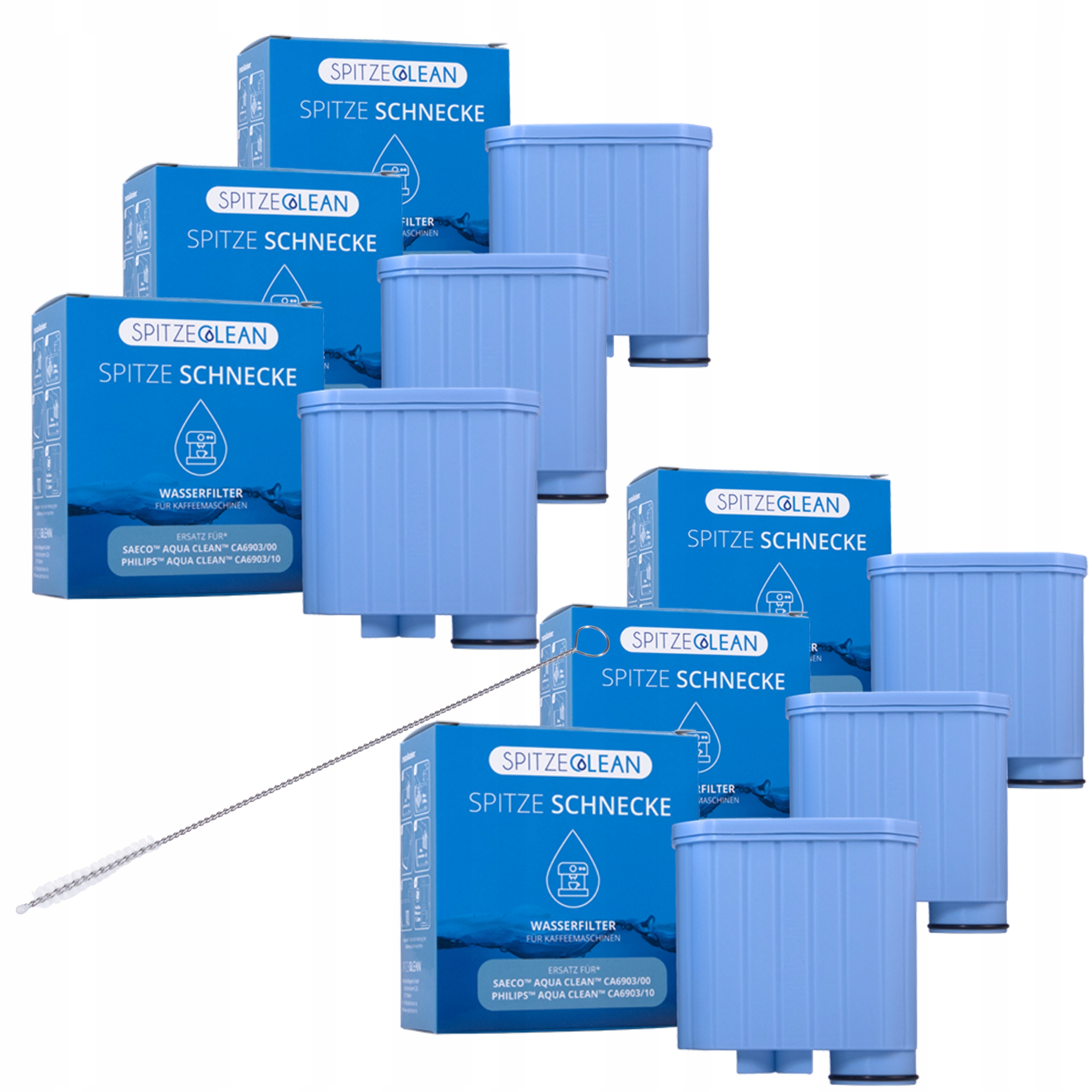 6x Filtr wody do ekspresu Philips Lattego Latte GO