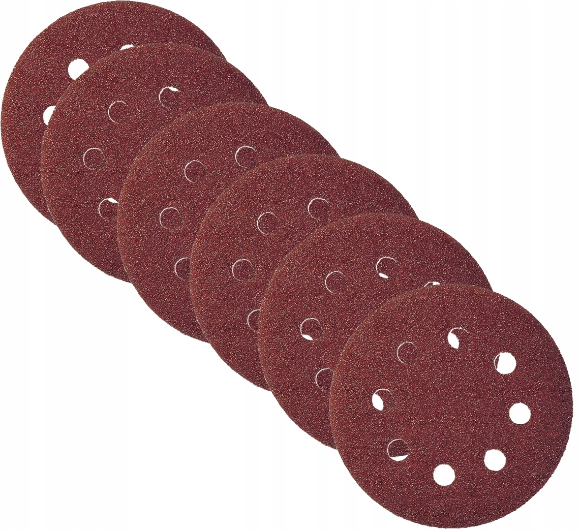 Connex Papier Ścierny na Rzep 125mm P180 6sztuk com106180