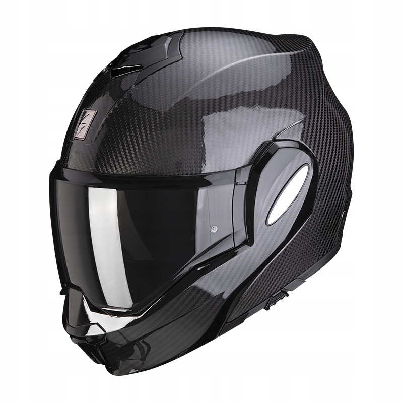 Scorpion Exo-Tech Carbon Solid Czarny Połysk L kask motocyklowy