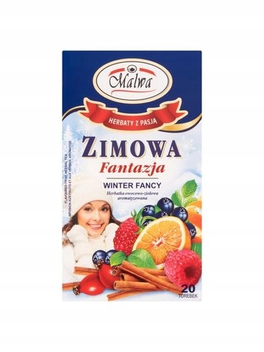 Levně 10 x Malwa Čaj Zimní Fantazie 25 x 2 g