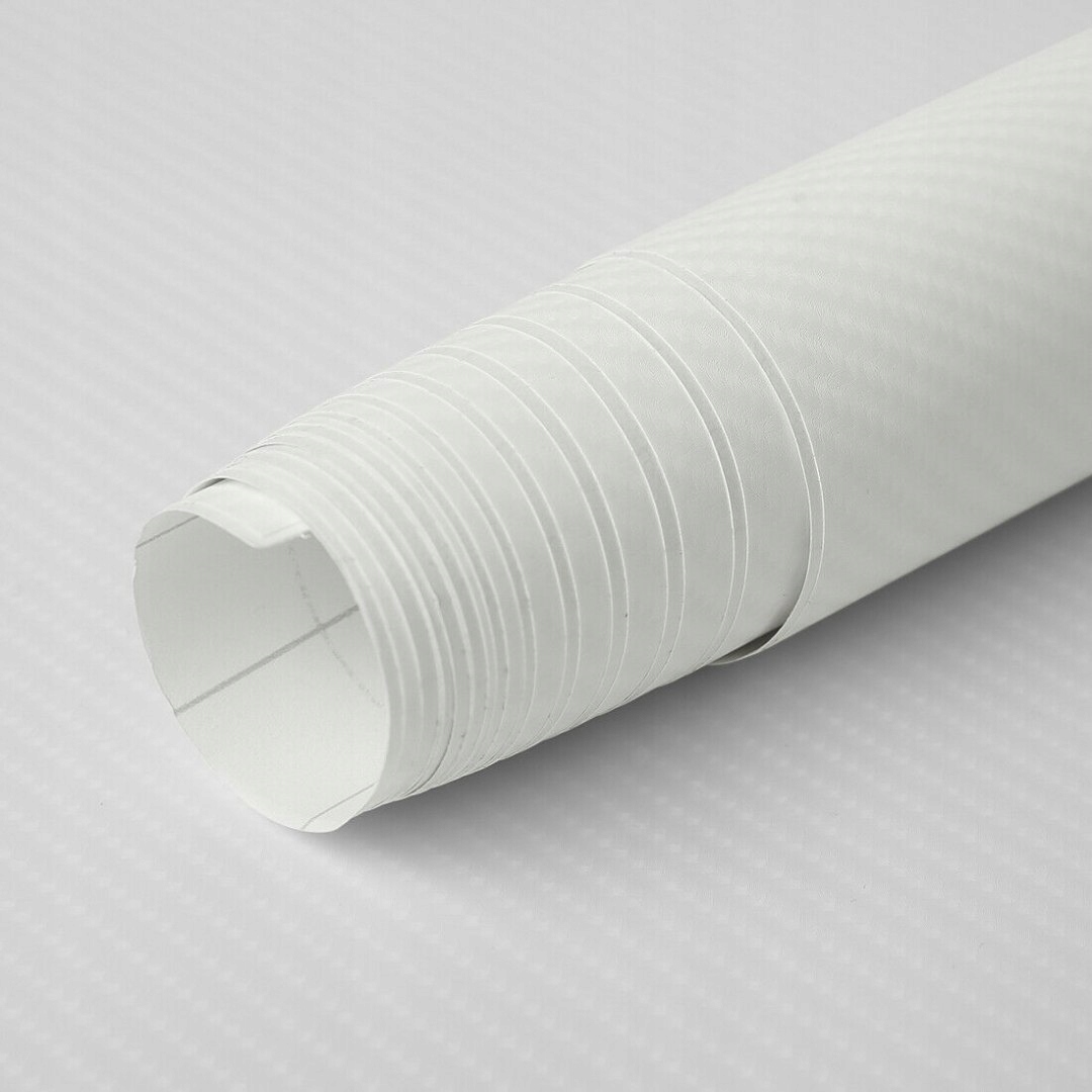 FOLIA CARBON KARBON 4D BIALA OKLEINA 152cm x 3M HQ Function surface protection color change