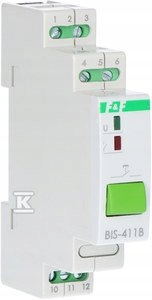 BIS-411B Przek.bistab. Ruční Ovládání