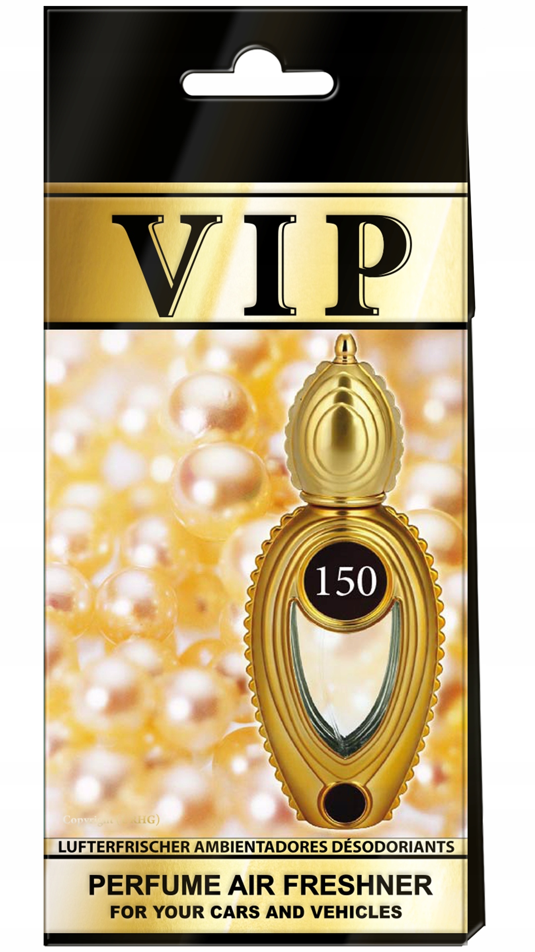 

Caribi Vip 150 Zapach do auta Wisal Dhahab