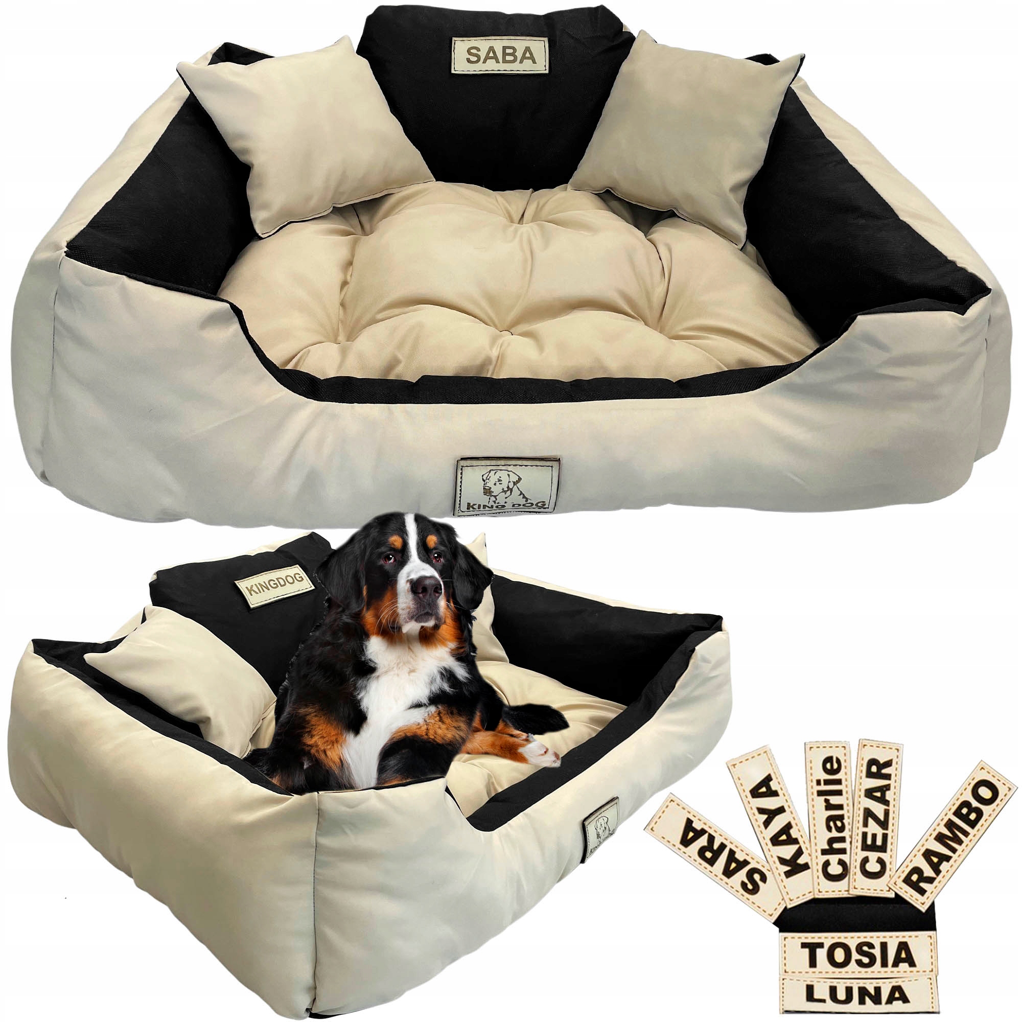 

Legowisko Dla Psa Z Imieniem Posłanie Kojec XL